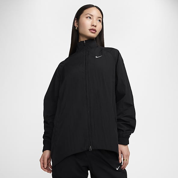 Nike polyester track jacket deals